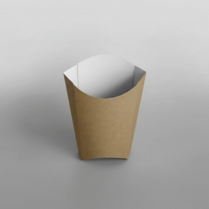 Card scoop cup - Kraft Chip Scoop - Hot Food cup