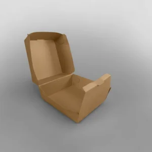 Eco Friendly Kraft Burger Box - burger boxes