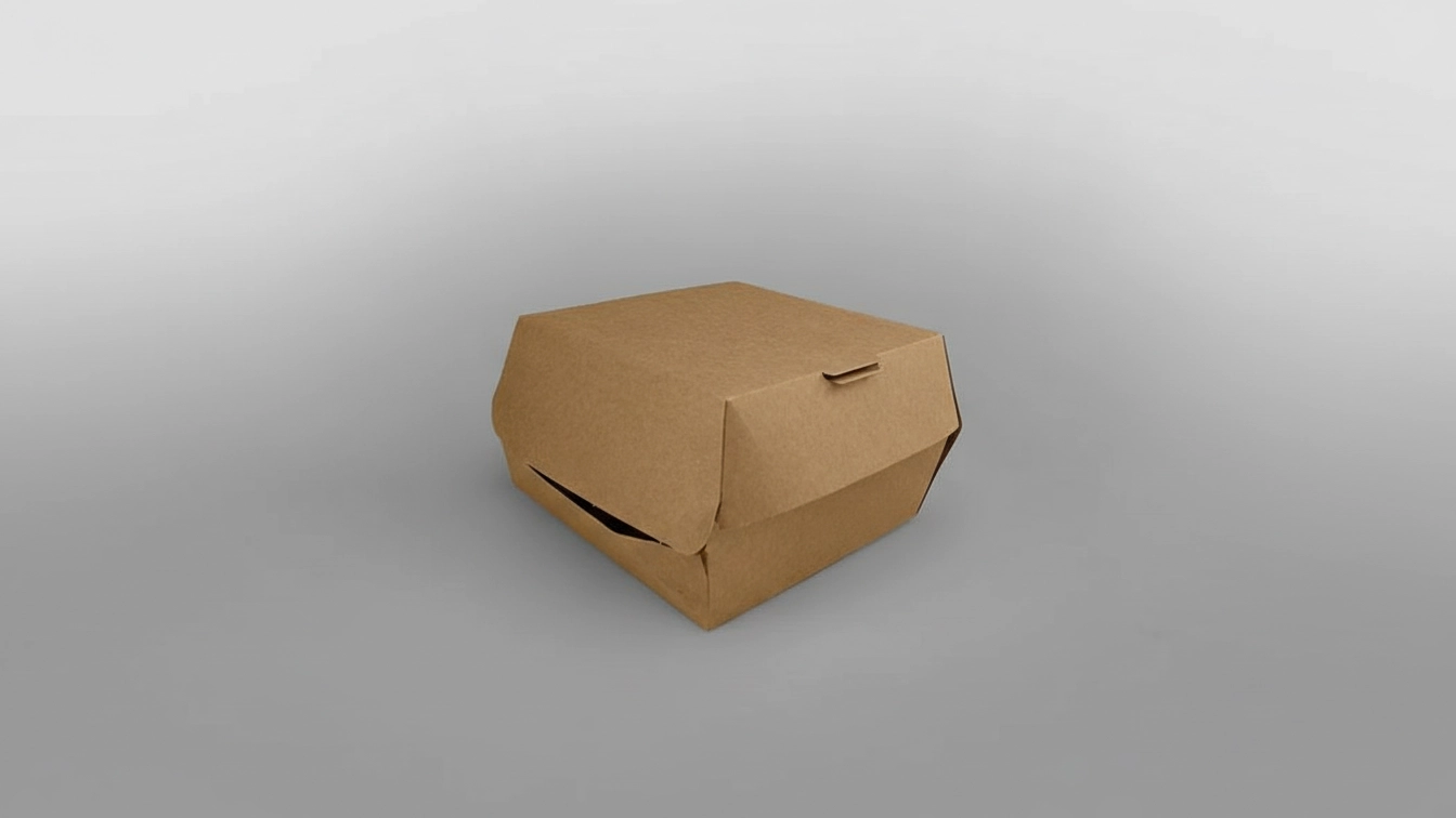 co Friendly Kraft Burger Boxes