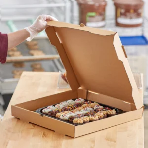 Plain Brown Pizza Box 15" - PolymerPack Uk