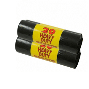 BIN BAG-YELLOW LABEL 18x29x34 40Pcs
