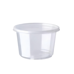 SAUCE CUPS WITH LIDS 10OZ X 250PCS