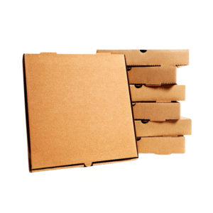 PLAIN PIZZA BOX 10 INCH BROWN X90PCS