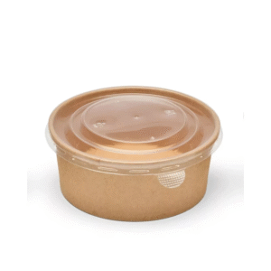 ROUND KRAFT PAPER DELI BOWLS 500ML X300PCS