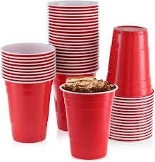 12OZ RED BEER CUPS X1000PCS